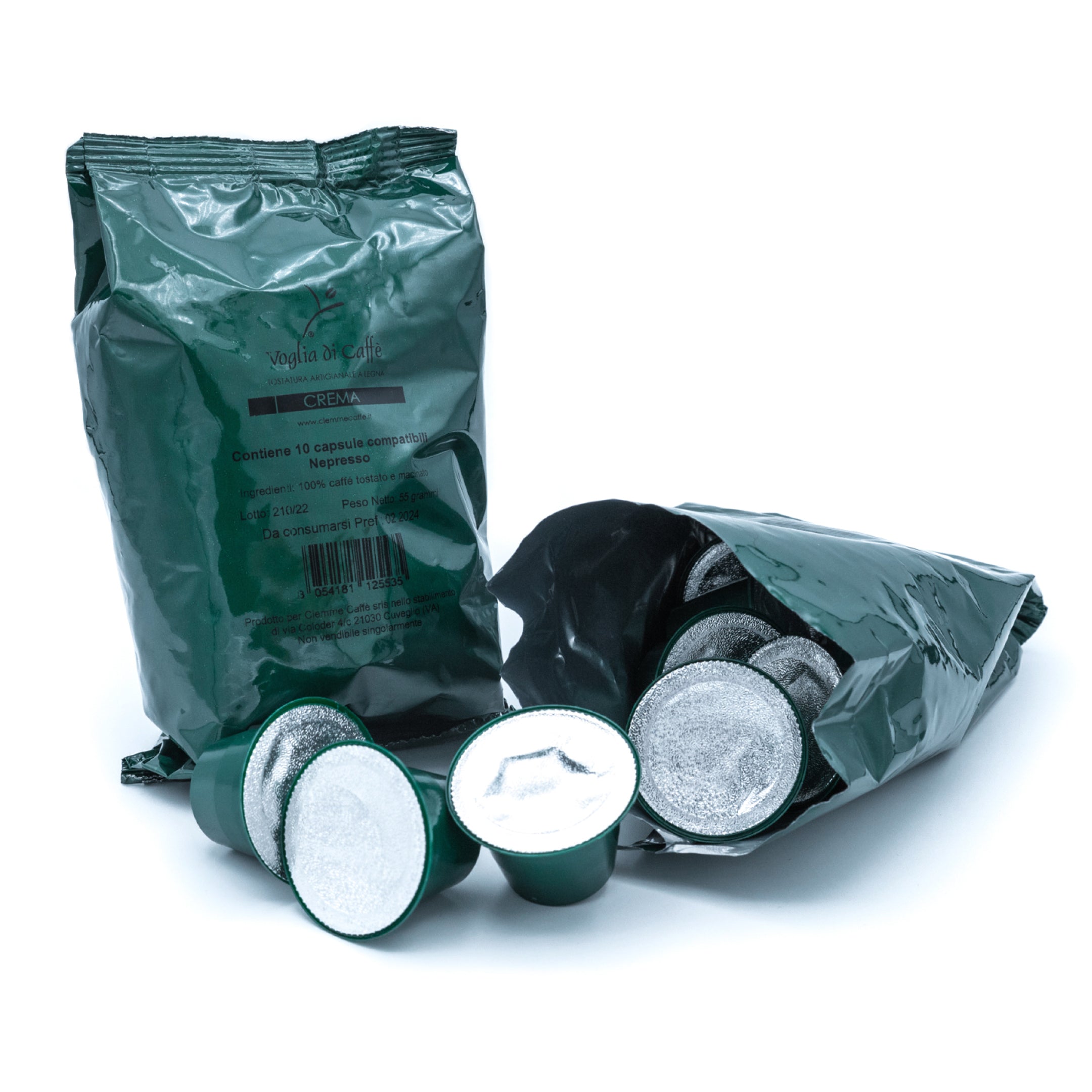Capsule compatibili Nespresso Crema 100pz*