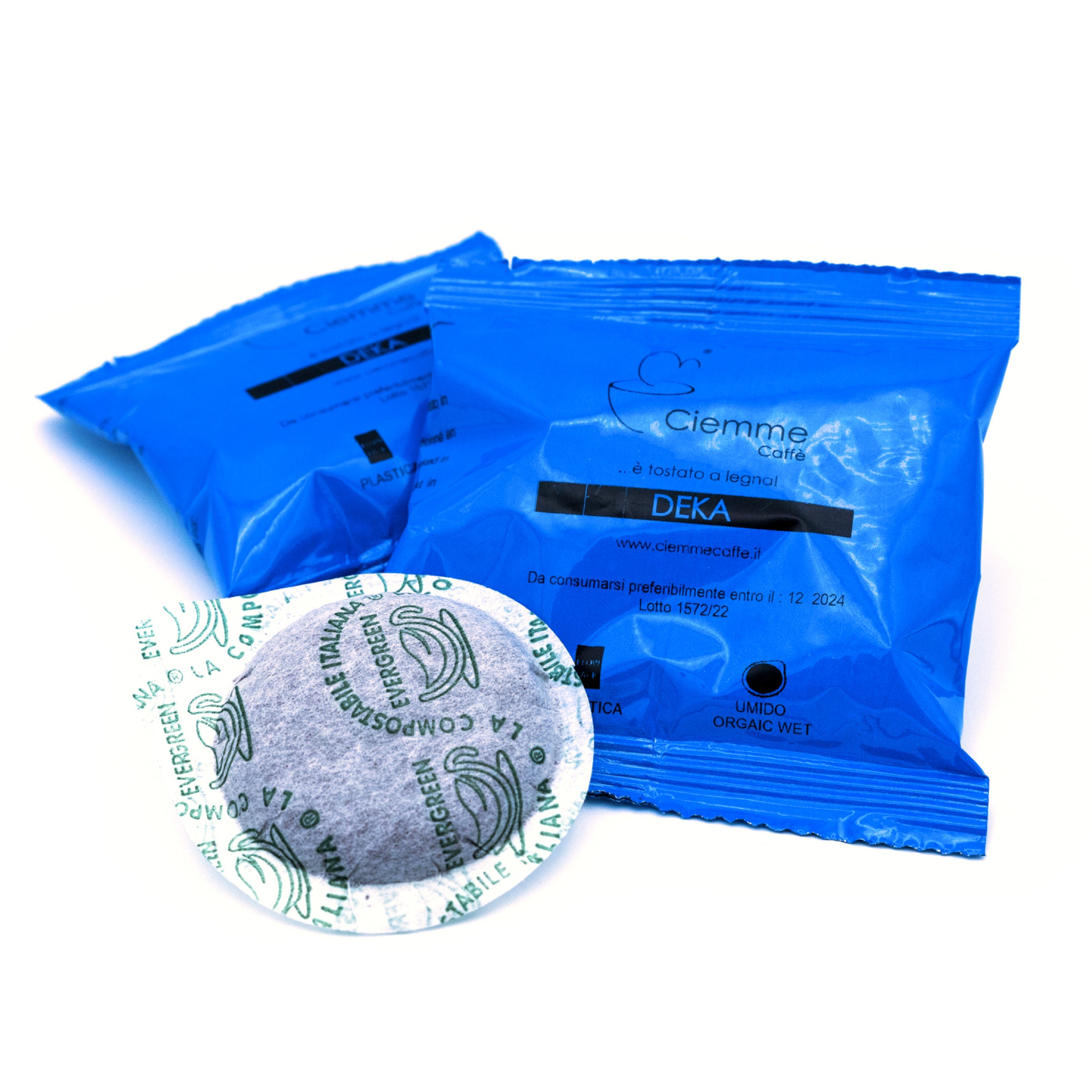 Cialde 44mm ESE miscela Deka 50 pezzi